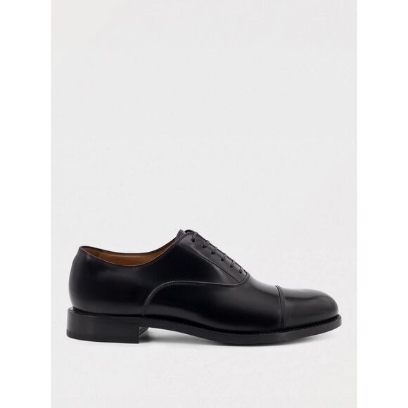 Ferragamo Brogue Shoes Men Black